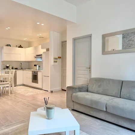 Appartement T3 Standing Avec Terrasse Au Coeur De 4 Pers Cannes