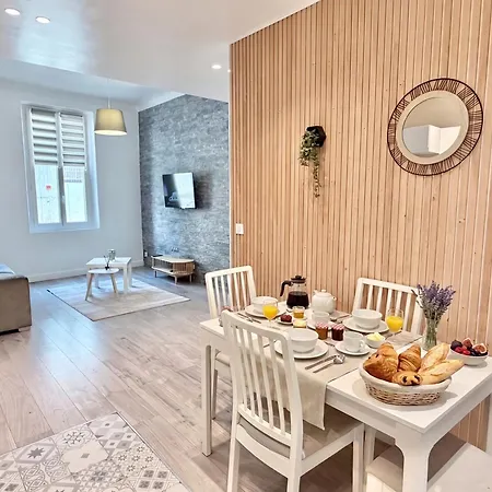 Appartement T3 Standing Avec Terrasse Au Coeur De 4 Pers *